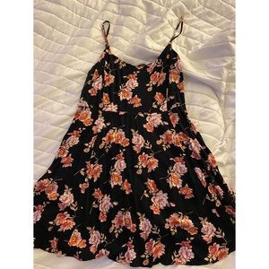 Floral A line dress